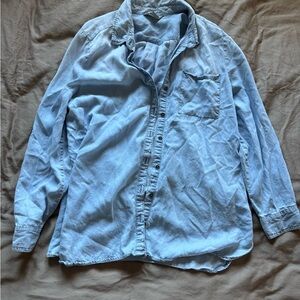Light Blue Button-Up Shirt